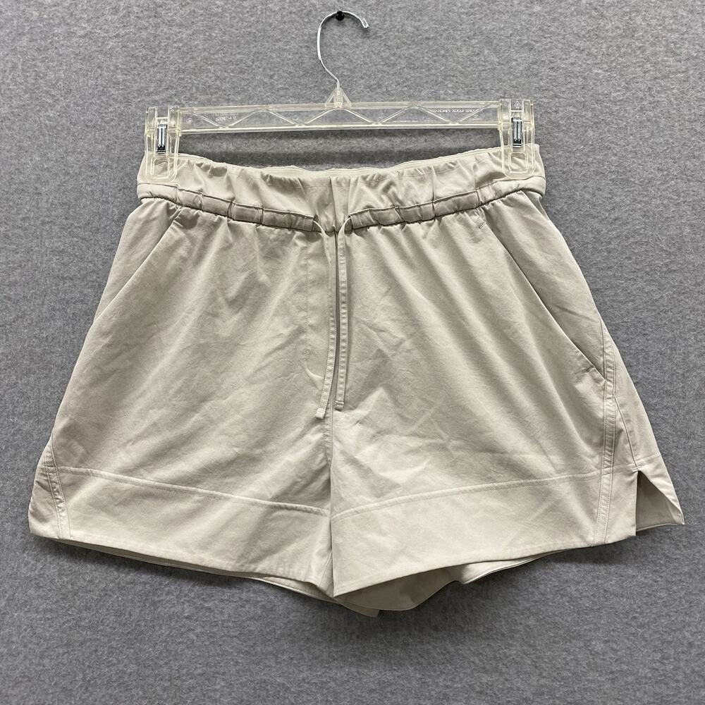 Lululemon Women’s Cinchable Waist High Rise Woven Shorts 3.5 Inseam Bone Ivory S - Picture 2 of 9